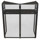 Proel PRDJF01 Tavolo console pieghevole x Dj borse trasporto cover Bianco e Nero