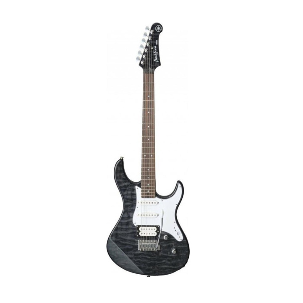 Yamaha PAC212VQM TBL TRANSLUCENT BLACK Chitarra Elettrica serie Pacifica 22T