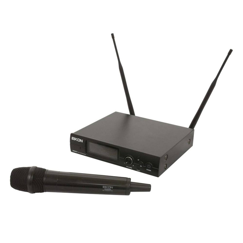EIKON RMW921MA Sistema microfonico Wireless UHF TRUE DIVERSITY con Palmare