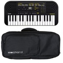 Casio SA-51 Mini Tastiera 32 tasti + Echord B-37 Borsa Custodia x tastiera