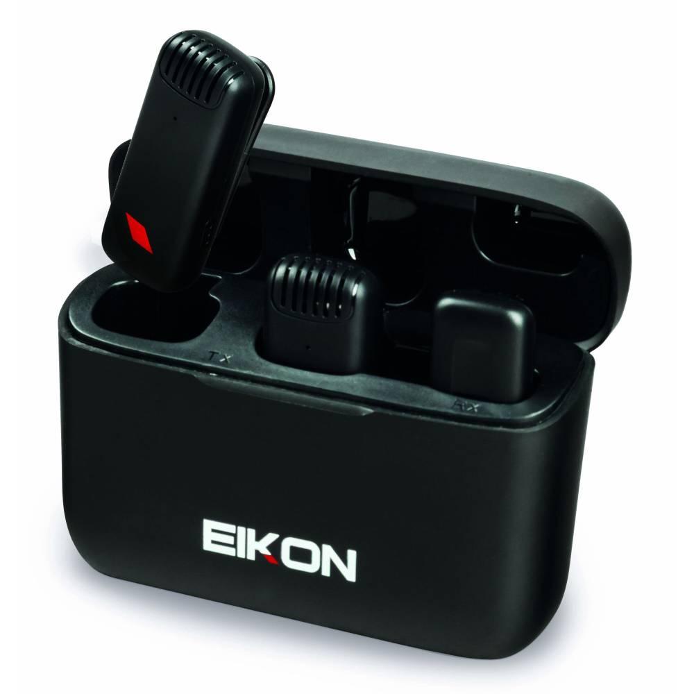 EIKON TWINSTREAM Doppio Mic Wireless x streaming live interviste e riprese