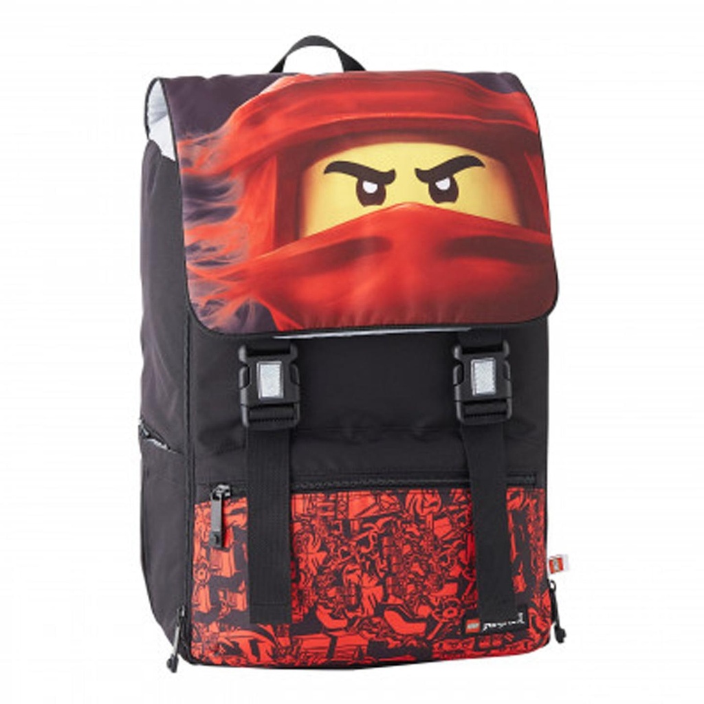 LEGO ZAINO EST NINJAGO ROSSO Zaino con scomparto principale + tasca laterale
