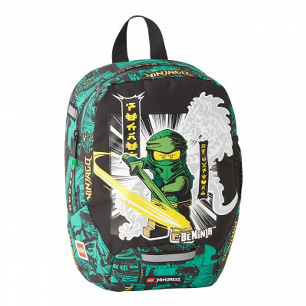 LEGO ZAINO SCUOLA MATERNA NINJAGO VERDE Zaino leggero ampia tasca centrale