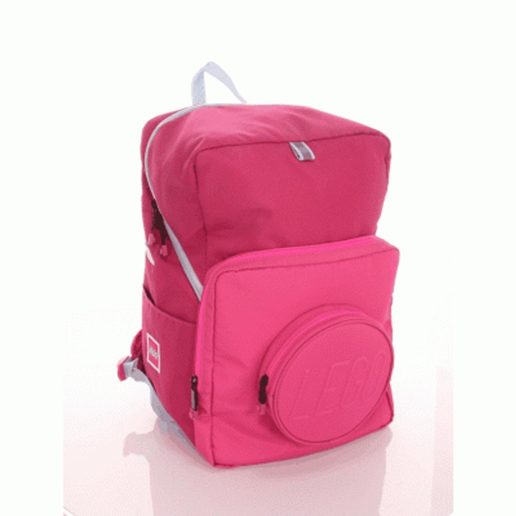 LEGO ZAINO JENSEN ROSA Zaino leggero ampia tasca centrale allacciatura toracica