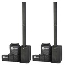 HK Audio Polar 12 MK2 Coppia Sistema Audio Colon. Att. Bluetooth Ster. 2000w p.
