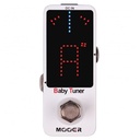 Mooer BABY TUNER WHITE Micropedale accordatore x strumenti elettrici elettroac.