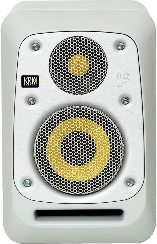 KRK Systems V4 S4 WHITE NOISE Monitor Audio Pro Studio 4" 2vie 85w picco, Bianco