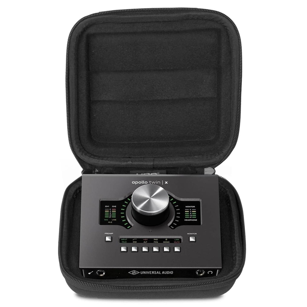 UDG U8437BL UDG Creator Universal Audio Apollo Twin MKII/ Twin X Hardcase Black