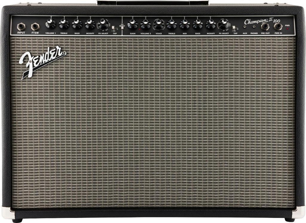 Fender Champion II 100 Ampx chitarra elett. 100w con clean overdrive distorsioni