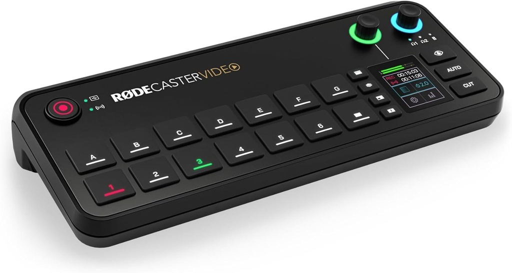 Rode CASTER VIDEO Controller Pro video audio x gestione produzione registrazione