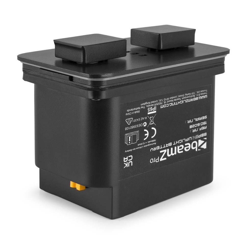 Beamz BBP54B Batteria di Ricambio ioni di litio adatta x Par modello BBP54/BBP59