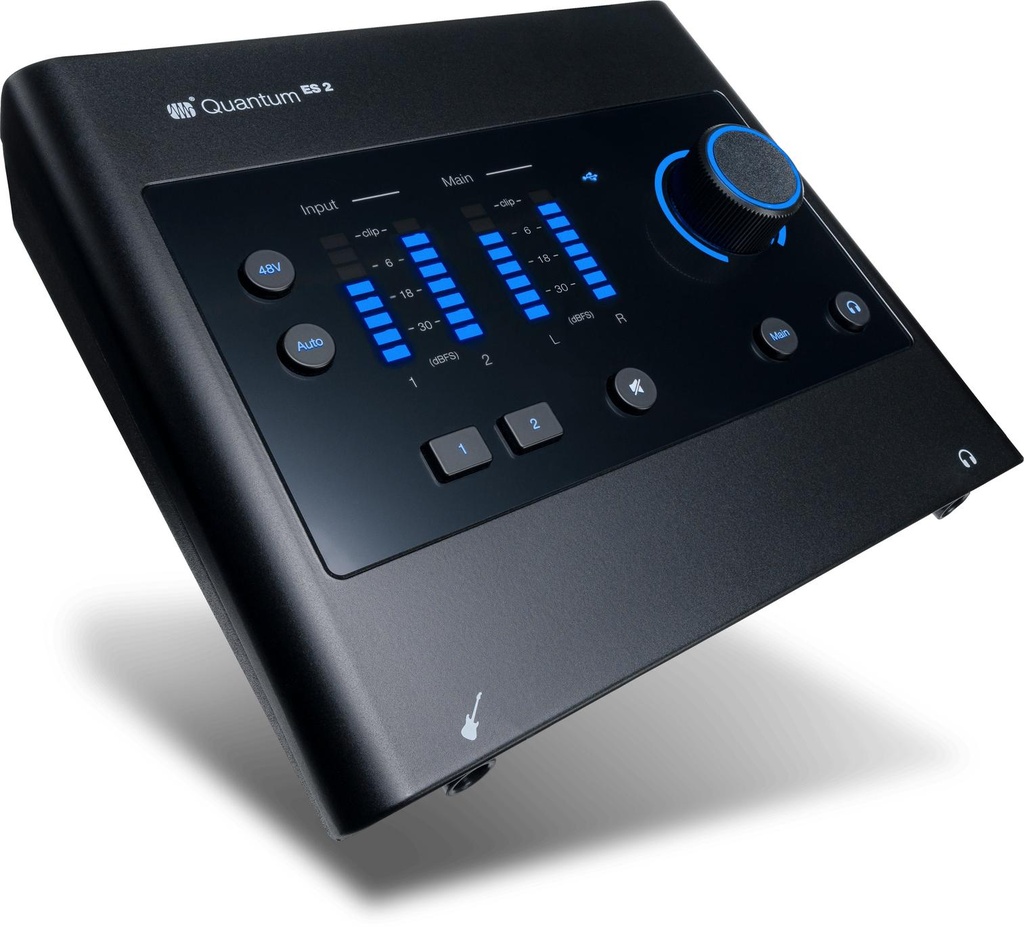 PreSonus QUANTUM ES 2  Interf. audio 2x2 24 bit + licenz. Fender Studio Pro