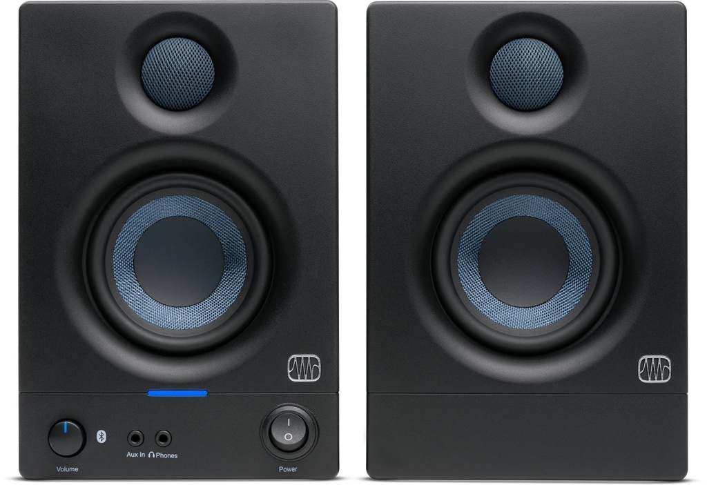 PreSonus ERIS 3.5BT 2nd Gen Coppia Monitor audio Pro Bluetooth 3,5" e 25w picco