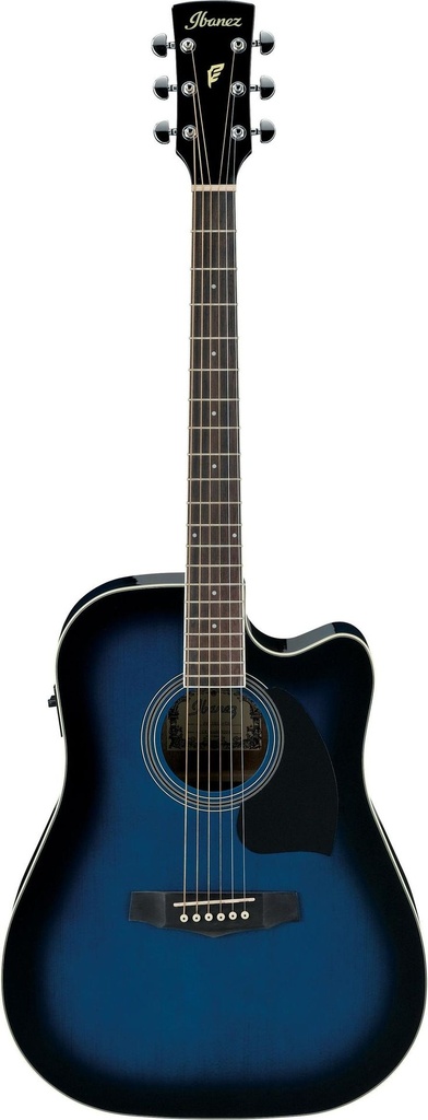 Ibanez PF15ECE-TBS BLUE SUNBURST Chitarra Elettroacustica Cutaway
