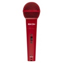 B-STOCK GARANTITO EIKON DM800RD Microfono Dinam. xCanto Rosso +Cavo XLRM/F