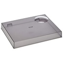 Reloop RP-7000-8000+MK2 Dust Cover Pieghevole Acrilico x Giradischi, Trasparente