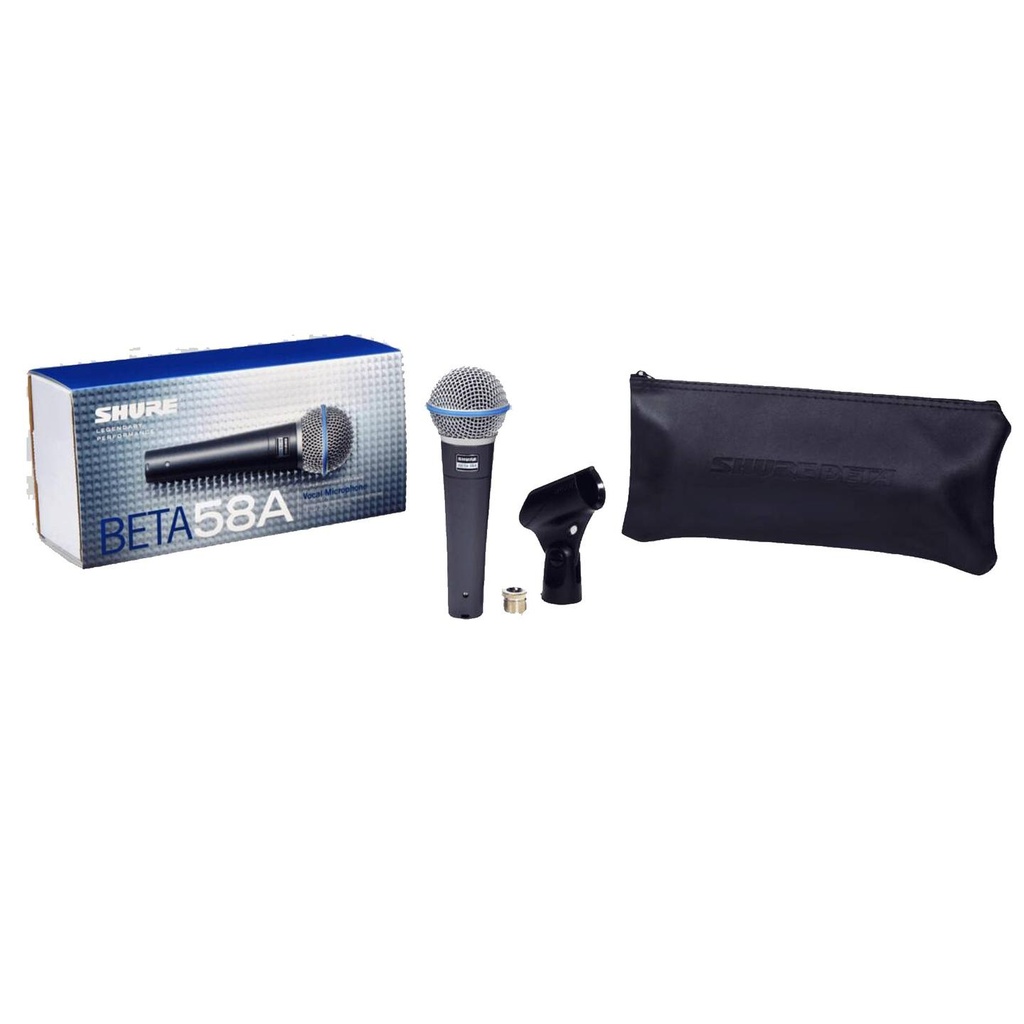 B-STOCK GARANTITO Shure BETA58A Microfono Unidirezionale Dinamico SuperCardioide