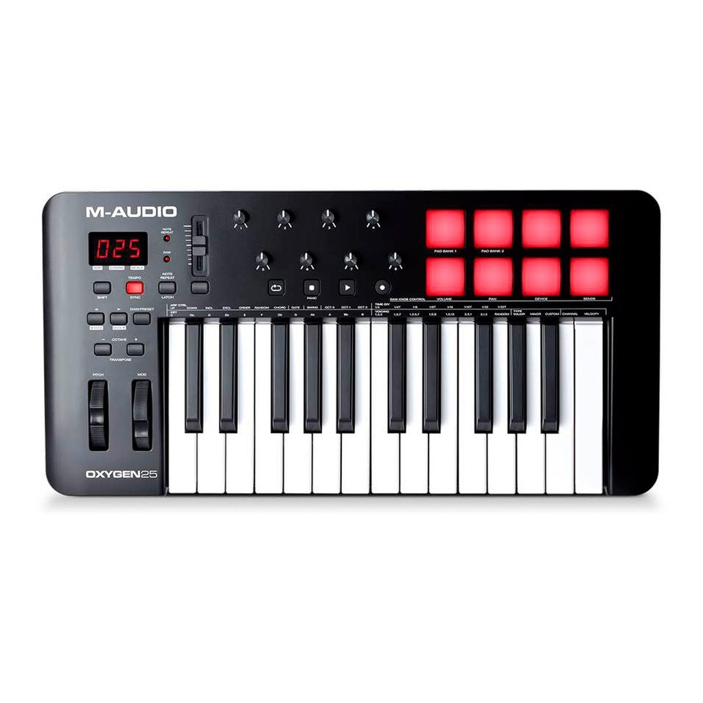 M-Audio OXYGEN25 MKV Tastiera Keyboard controller MIDI USB e Smart Control