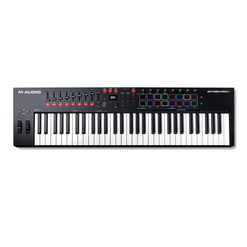 M-Audio OXYGEN PRO61 Tastiera Performance Controller MIDI USB a 61 tasti
