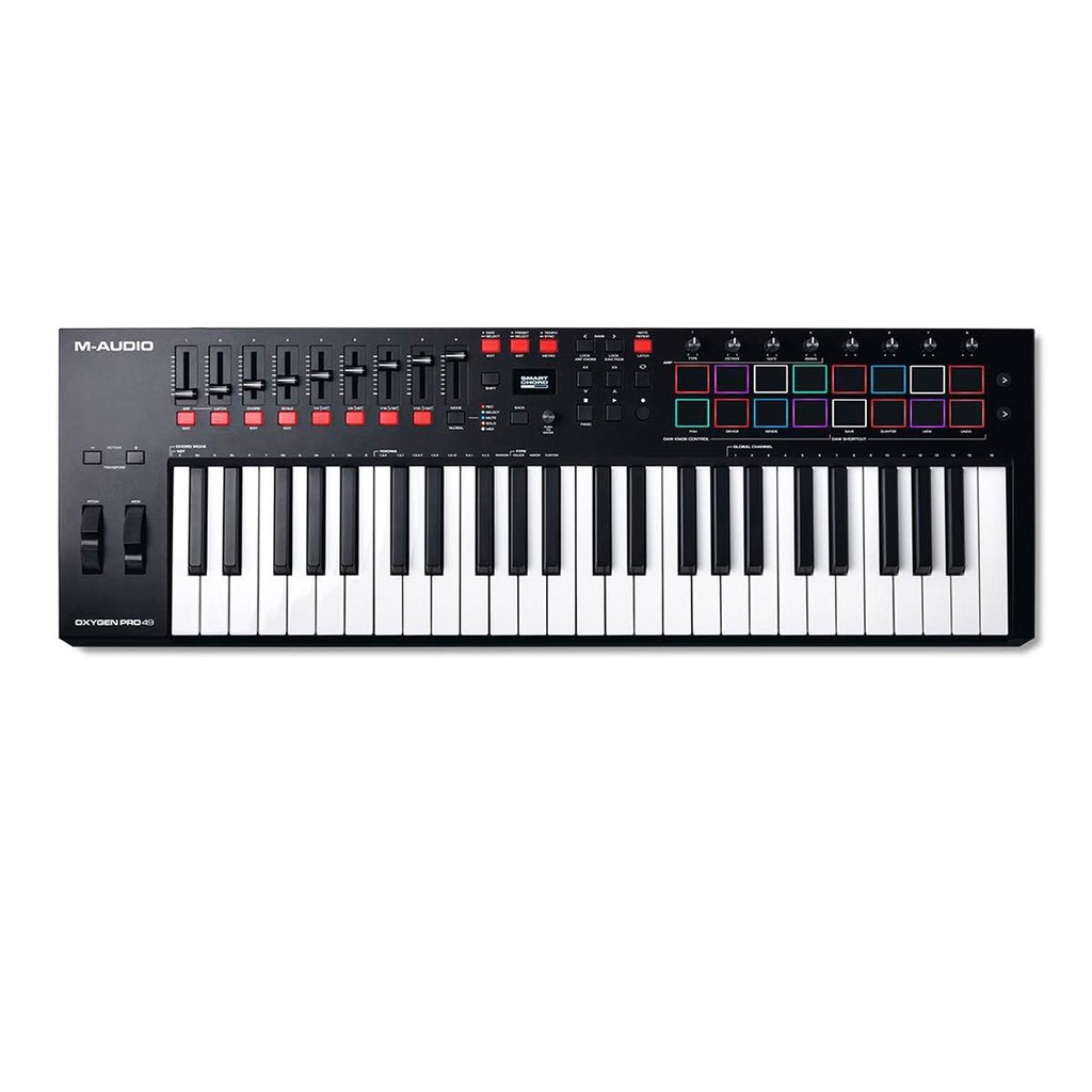 M-Audio OXYGEN PRO49 Tastiera Performance Controller MIDI USB a 49 tasti