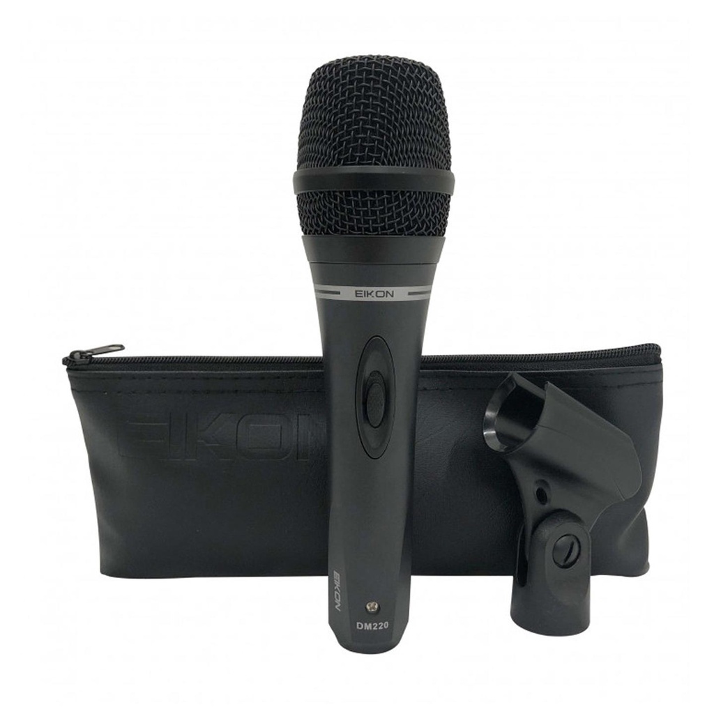 B-STOCK GARANTITO EIKON DM220 Micr. dinamico interrutt. on/off x karaoke