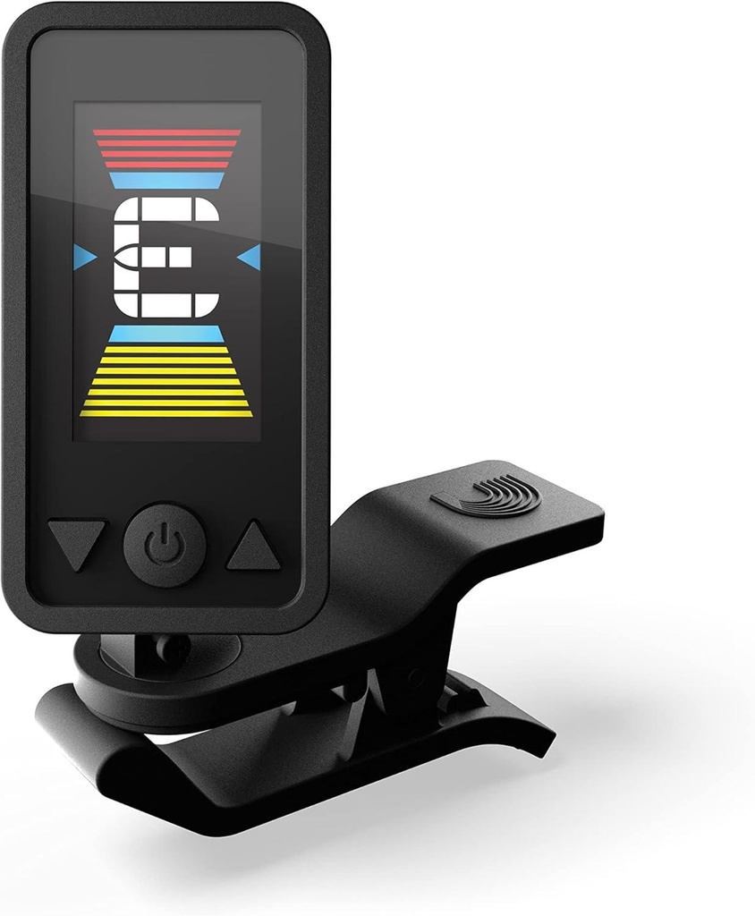D'Addario PW-CT-17BK ECLIPSE TUNER Accordatore cromatico display a colori, Nero