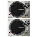 Reloop RP-7000 MK2 Coppia Giradischi Professionale trazione diretta x Dj, Silver