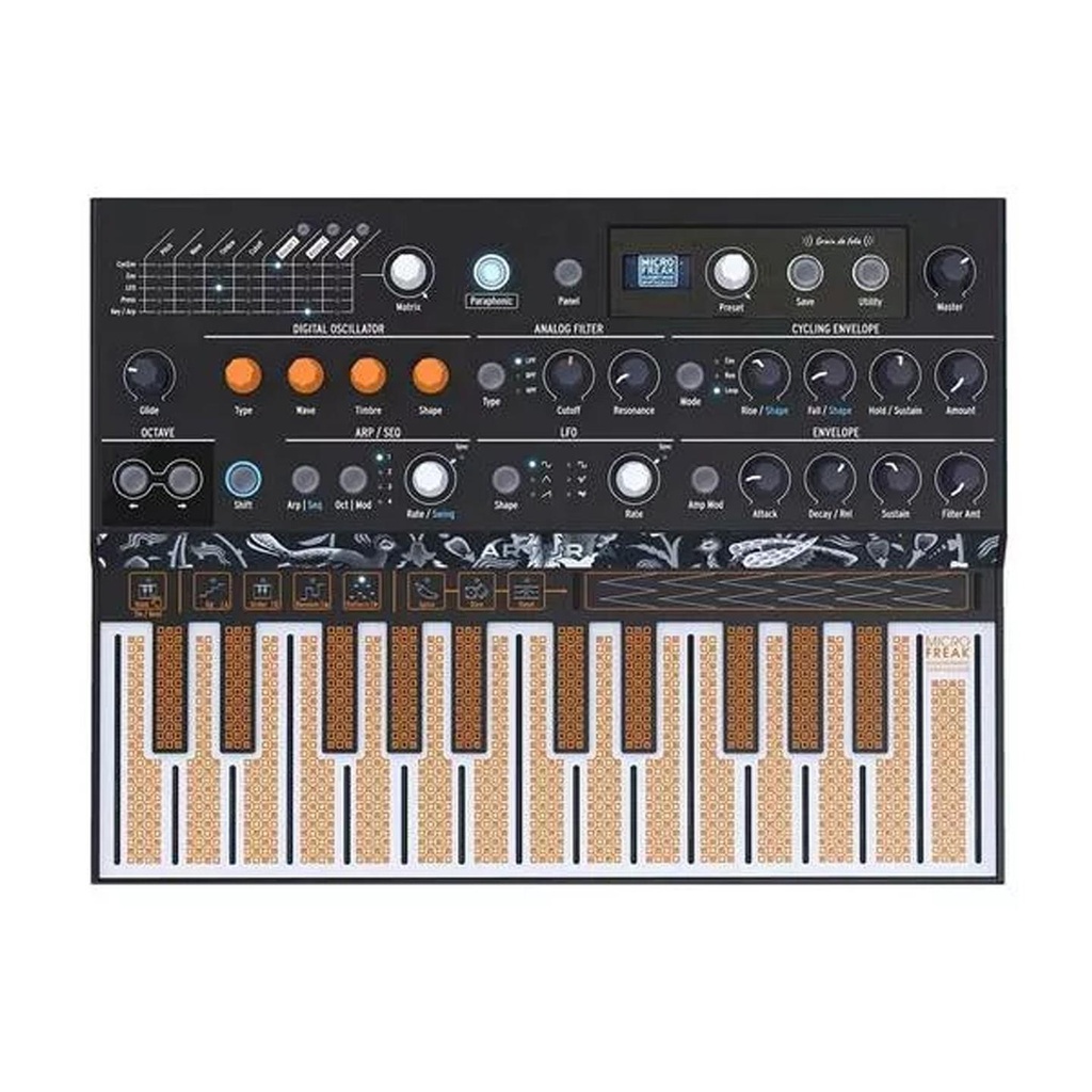 Arturia MICROFREAK Sintetizzatore hardware ibrido parafonico a 25 tasti