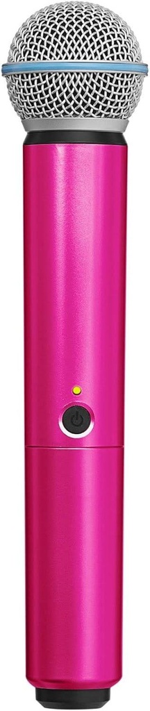 Shure WA713-PNK PINK Cover per Microfono Palmare BLX2: SM58, BETA58A, Rosa