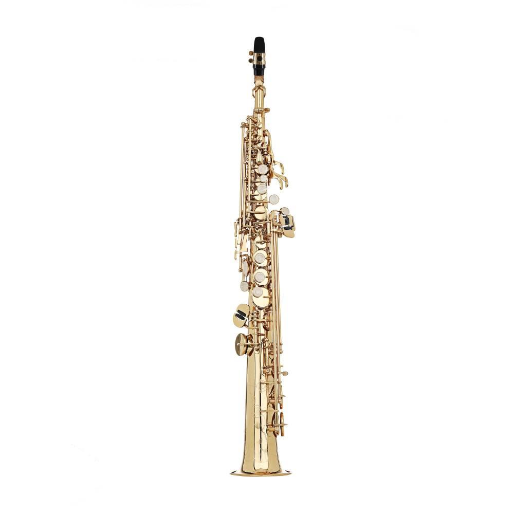 Grassi GR SSP800 Sax Sassofono Soprano SIb finitura Ottone Laccato +access