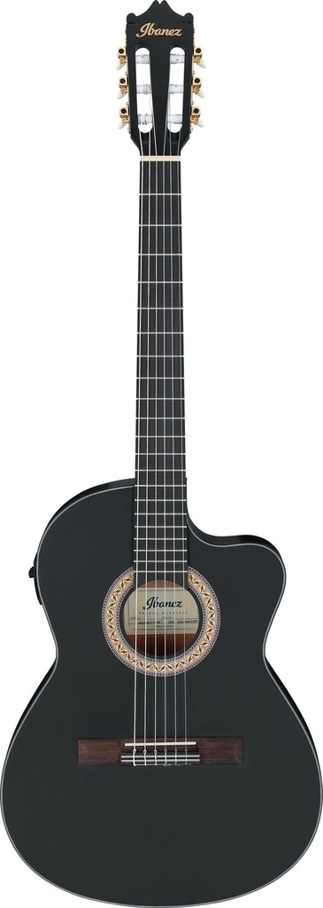 Ibanez GA5MHTCE-WK OPEN PORE WEATHERED BLACK Chitarra Classica Elettrificata