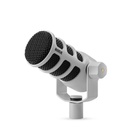 Rode PODMIC-W Microfono Dinamico Cardioide x Podcast live canto parlato, Bianco