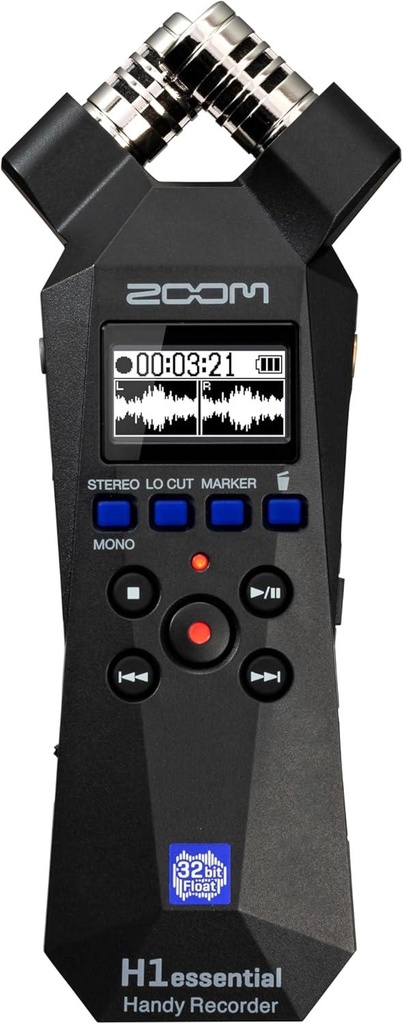 Zoom H1e Essential Registratore digitale portatile a 32 bit float stereo
