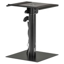 Proel KP810D Supporto da tavolo per monitor audio da studio, Nero Opaco