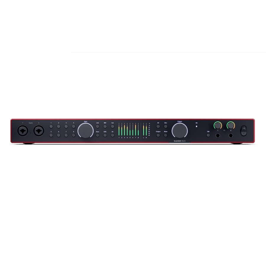 Focusrite Scarlett 18i20 Interfaccia audio MIDI USB 4gen. x tutti gli strumenti