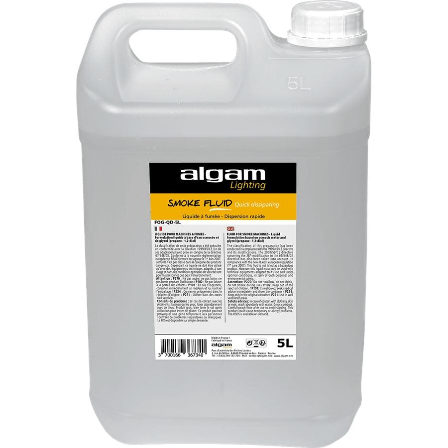 Algam Lighting FOG-QD-5L Liquido x macchina Fumo Dispersione Rapida EFX CO2, 5lt