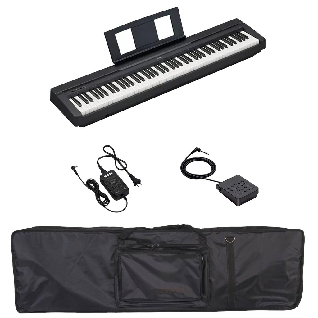 Yamaha P-45B Pianoforte Tastiera 88Tasti pesati + Proel BAG935PN Borsa trasporto