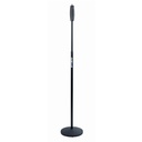Quik Lok A988 BK Asta microfonica dritta base circol. ghisa meccanismo One-Hand