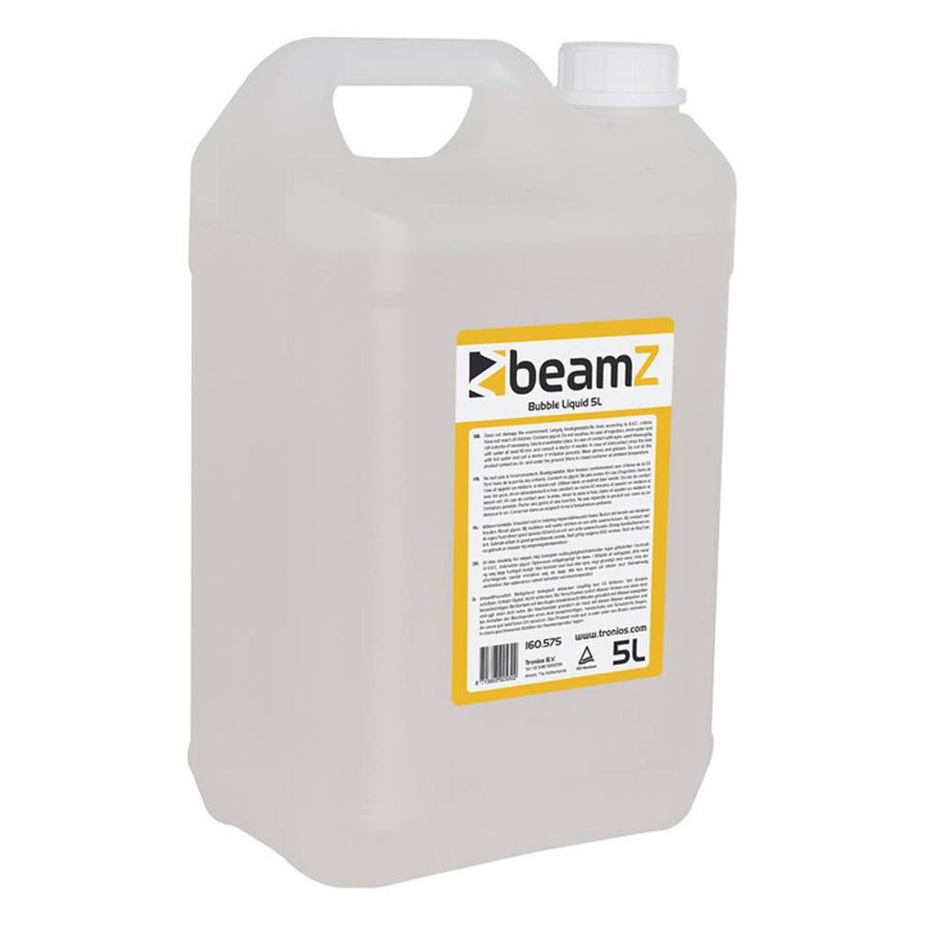 Beamz FBL5 Bubble Liquid 5L Liquido x macchina bolle a base d'acqua non tossico