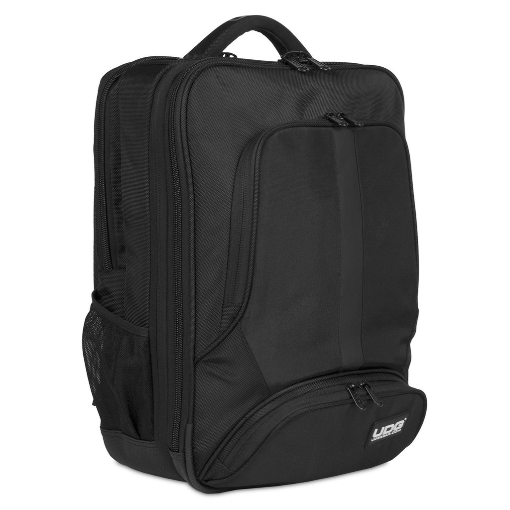 UDG U9108BL/OR Ultimate Backpack Slim Zaino x laptop e varie Nero Interno Aranc.