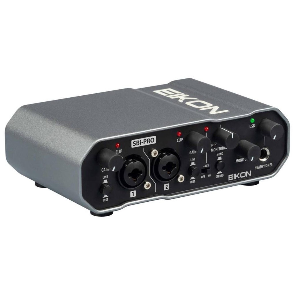 EIKON SBi-PRO Interfaccia audio USB 2.0 2In & 2Out x streaming podcasting