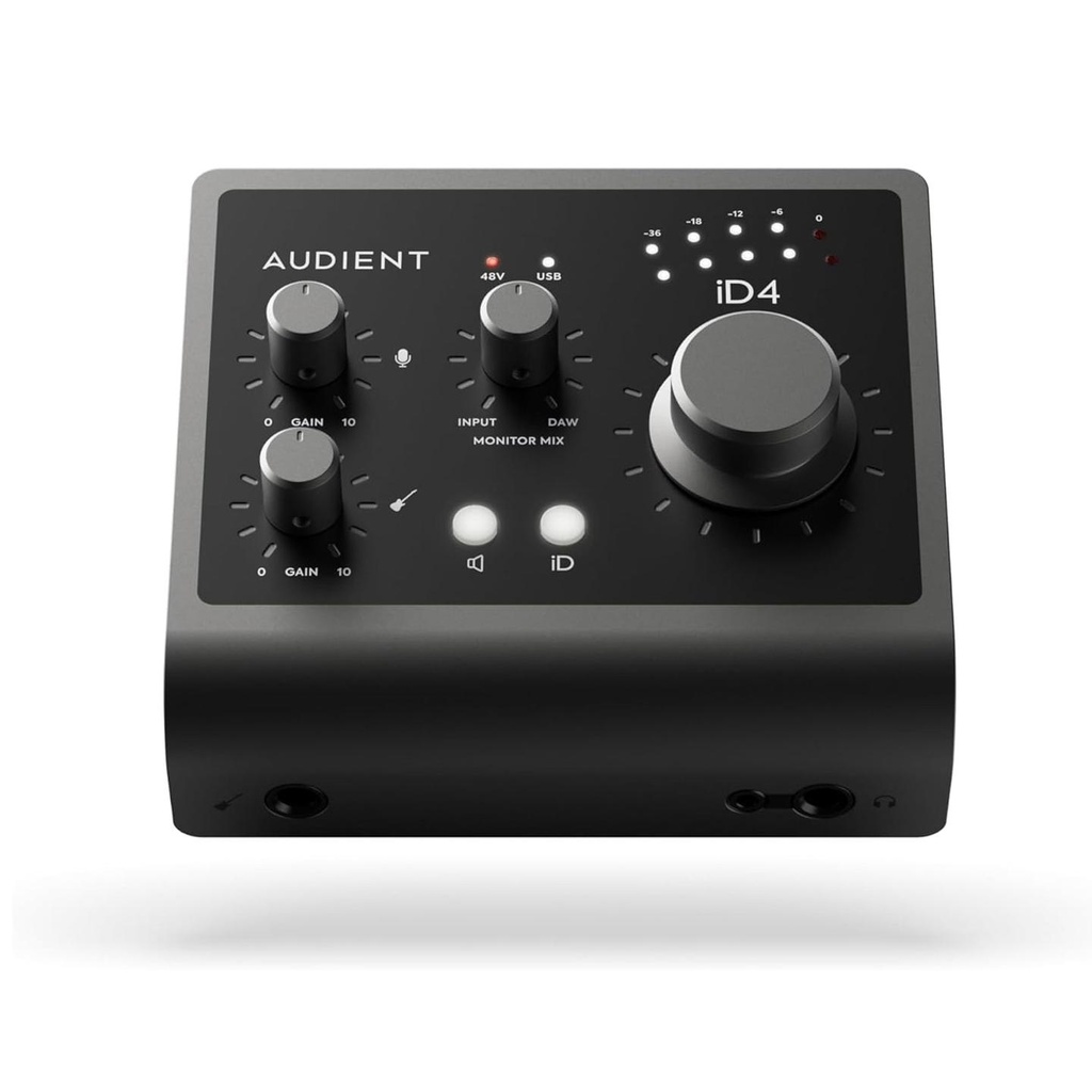 [10352] Audient iD4 MKII Interfaccia audio pro USB-C 2 In / 2 Out e Preamp Microfonici