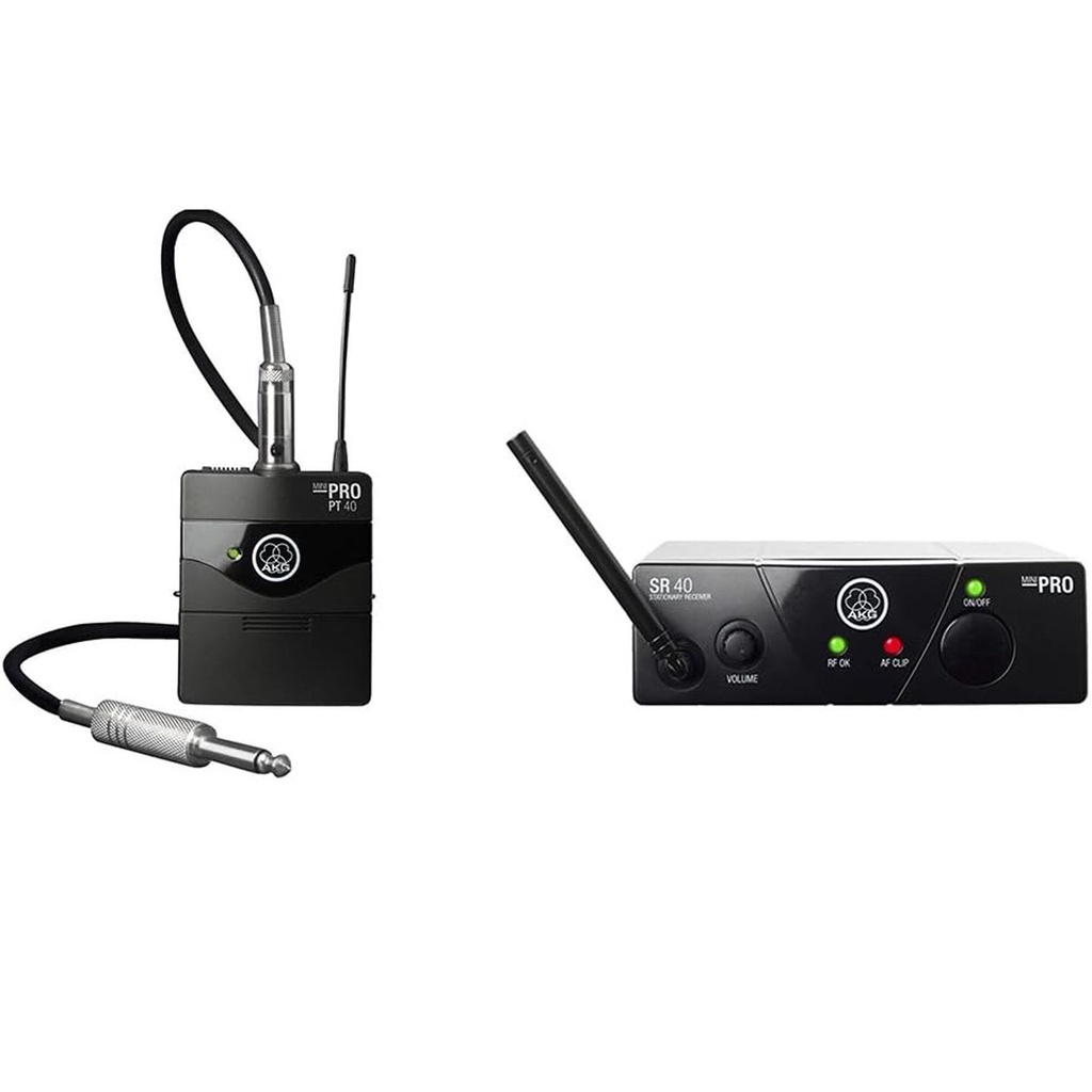 [10349] AKG WMS40 Mini Inst Single Set ISM1 (863.100MHz) Sistema wireless per strumenti