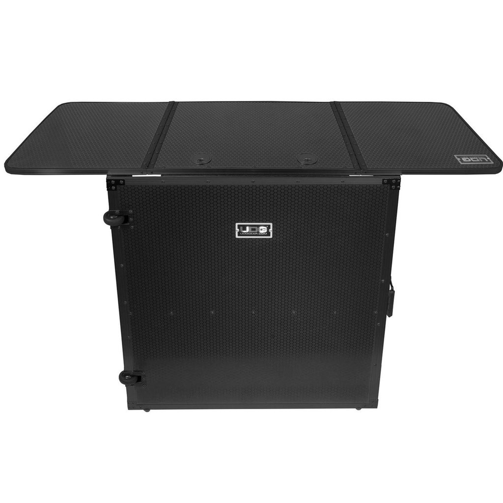 [10341] UDG U91049BL2 Ultimate Fold Out DJ Table Total Black MK2 Plus Wheels Tavolo Dj