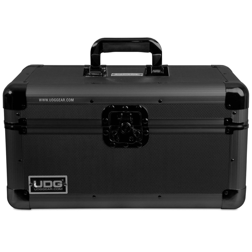 [10333] UDG U93018BL Ultimate 7" Record Case 200 Black Flightcase Borsa porta dischi