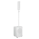 RCF EVOX JMix8W Sistema impianto audio array attivo 2 vie 12" e da 1400w, Bianco