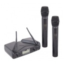 B-STOCK GARANTITO EIKON WM700DM DUAL 2microfoni wireless palmare x karaoke