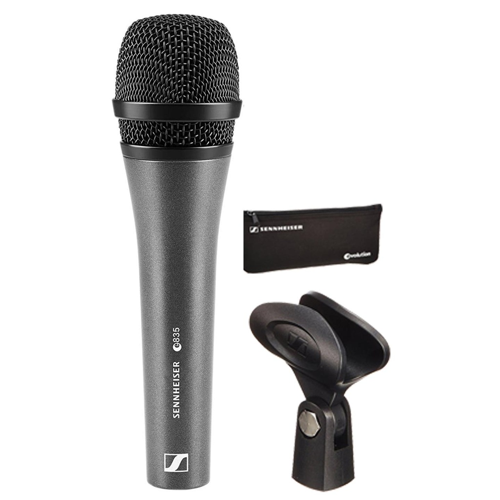 [10293] B-STOCK GARANTITO Sennheiser E835 Microfono professionale dinamico cardioide per voce