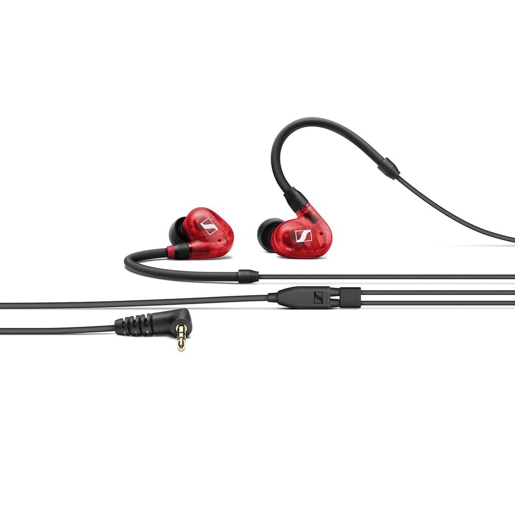 [10196] Sennheiser IE 100 PRO RED Auricolari In-Ear cablato e senza microfono, Rosso