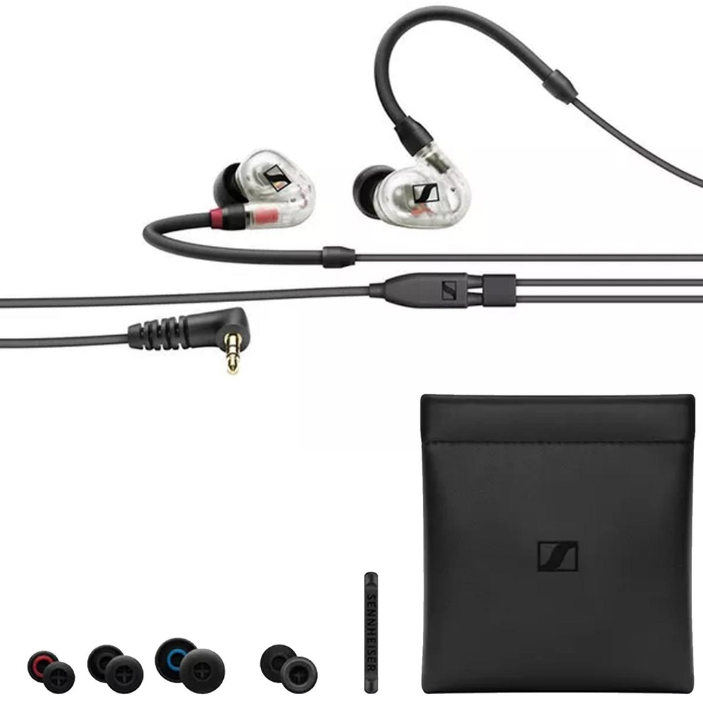 [10181] Sennheiser IE 100 PRO CLEAR Auricolari In-Ear cablato senza microfono Traspar.